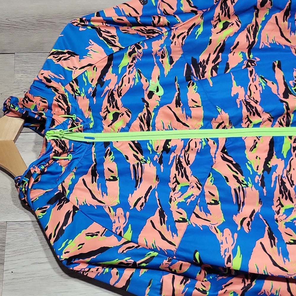 Nike Mens‎ M Vintage Windrunner Jacket Tiger Camo Packable Lightweight Hooded - Picture 3 of 12